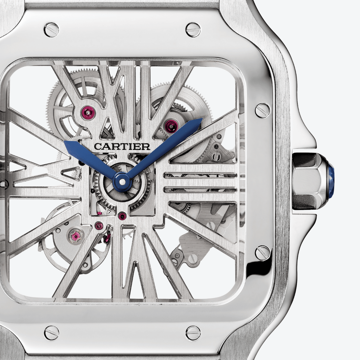 Cartier Santos de Cartier Skeleton large
