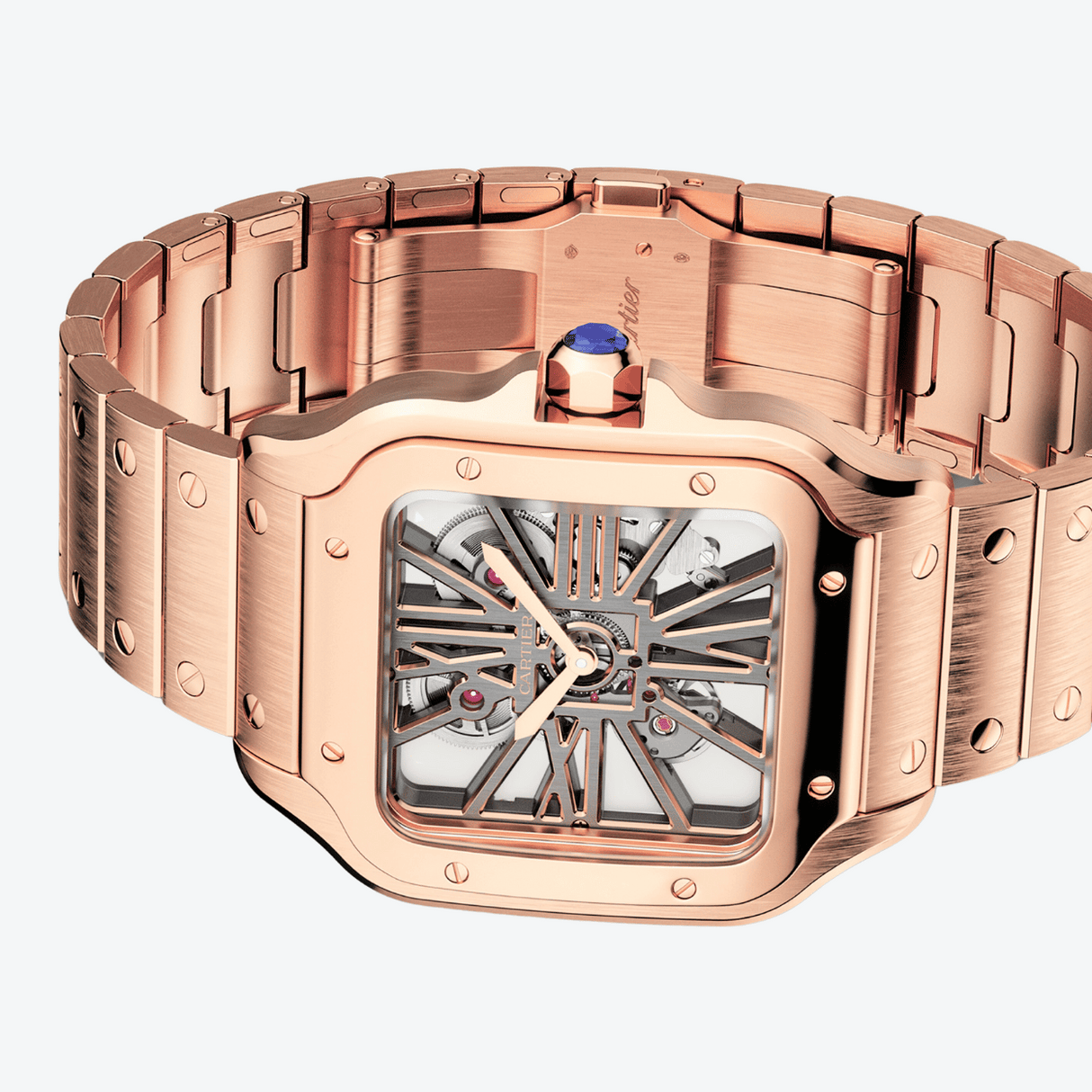Cartier Santos de Cartier Skeleton Large