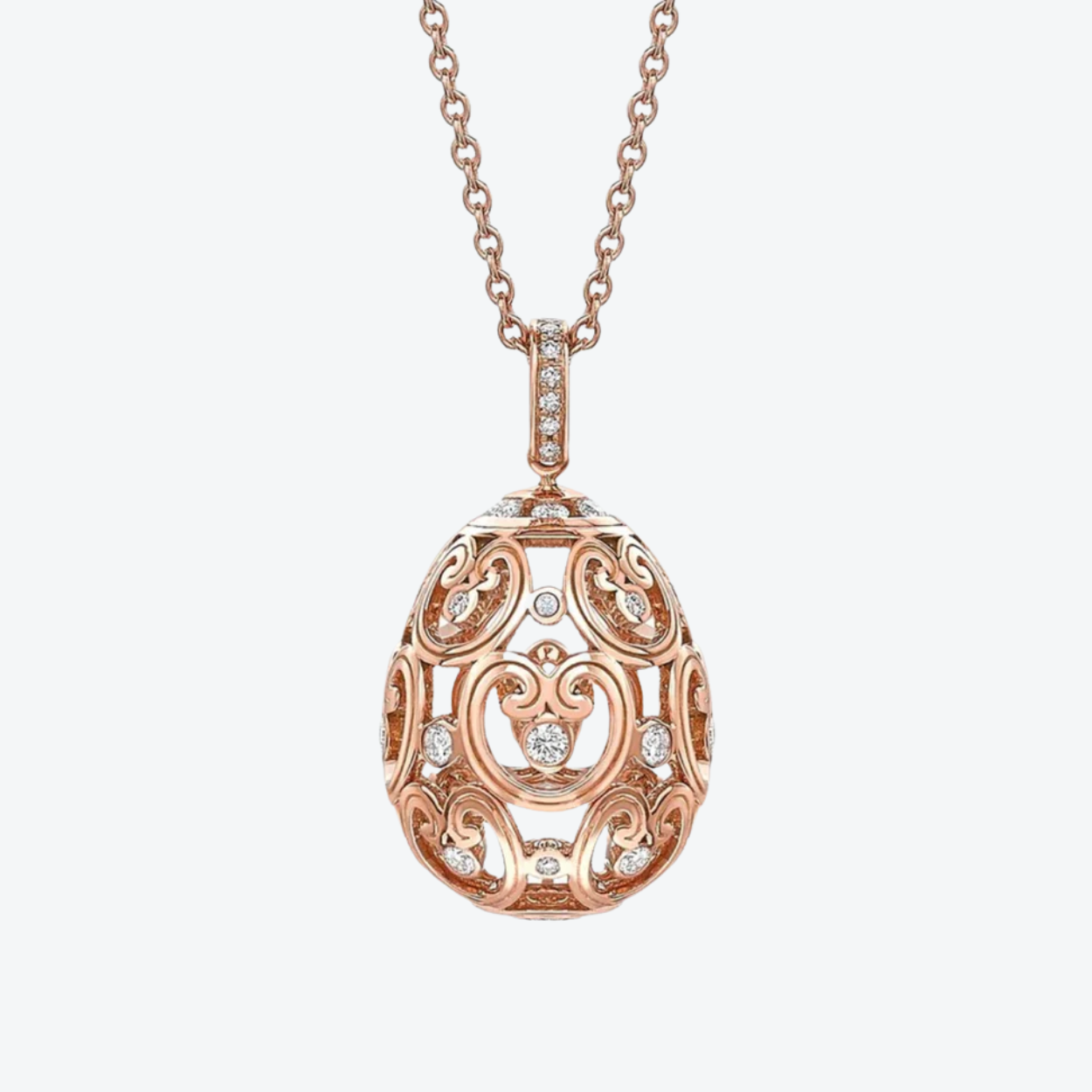 Fabergé Impératrice Egg Pendant necklace
