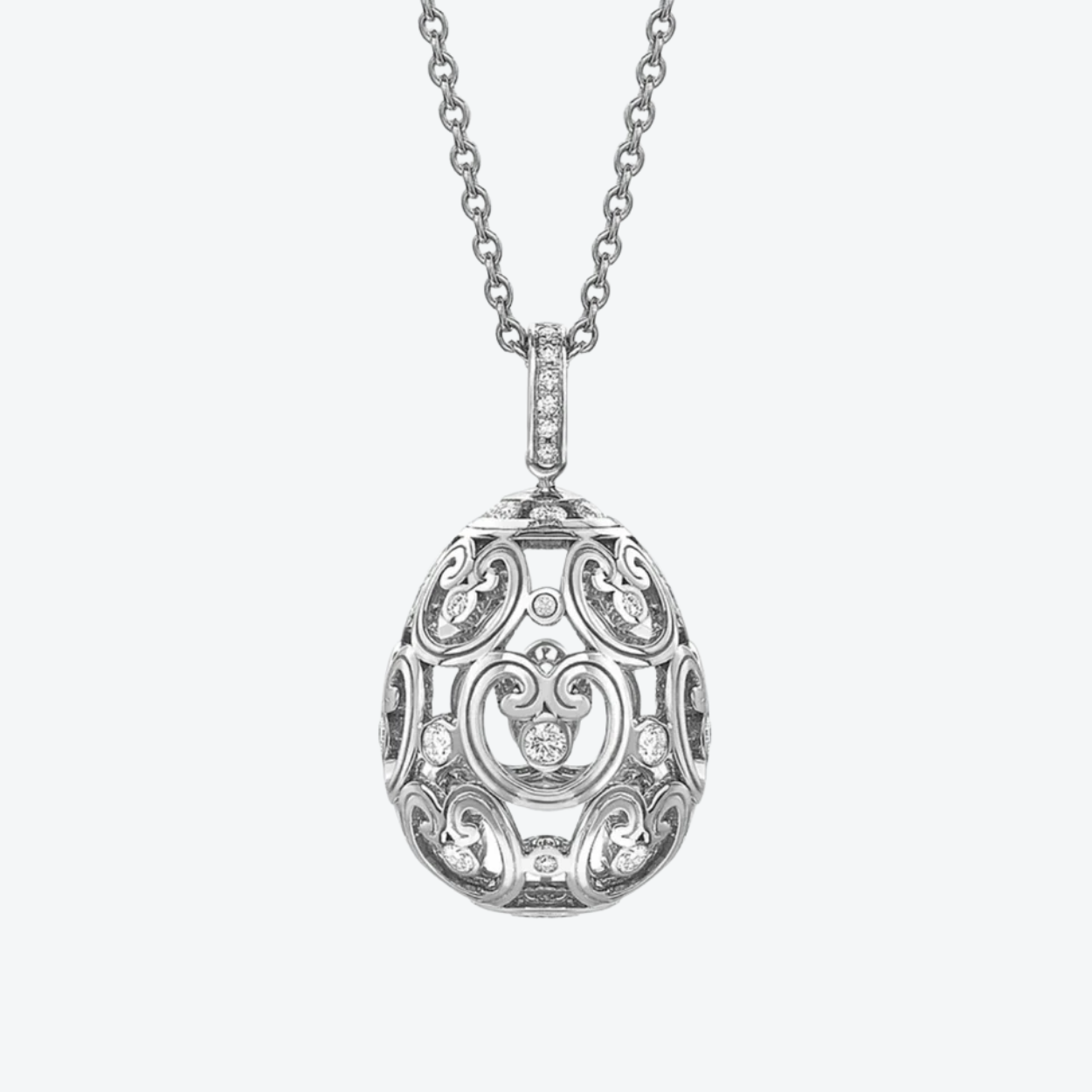 Fabergé Impératrice Egg Pendant necklace