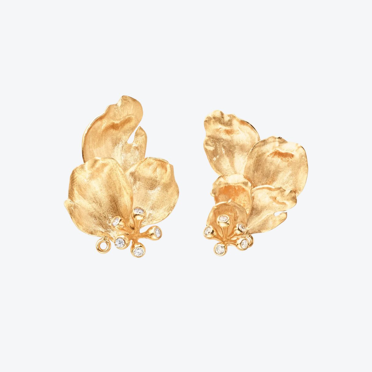 Ole Lynggaard Wild Rose earrings