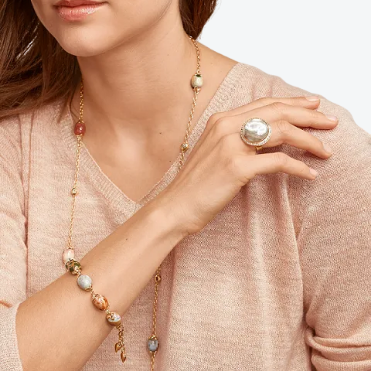 Tamara Comolli Ocean Jasper ring