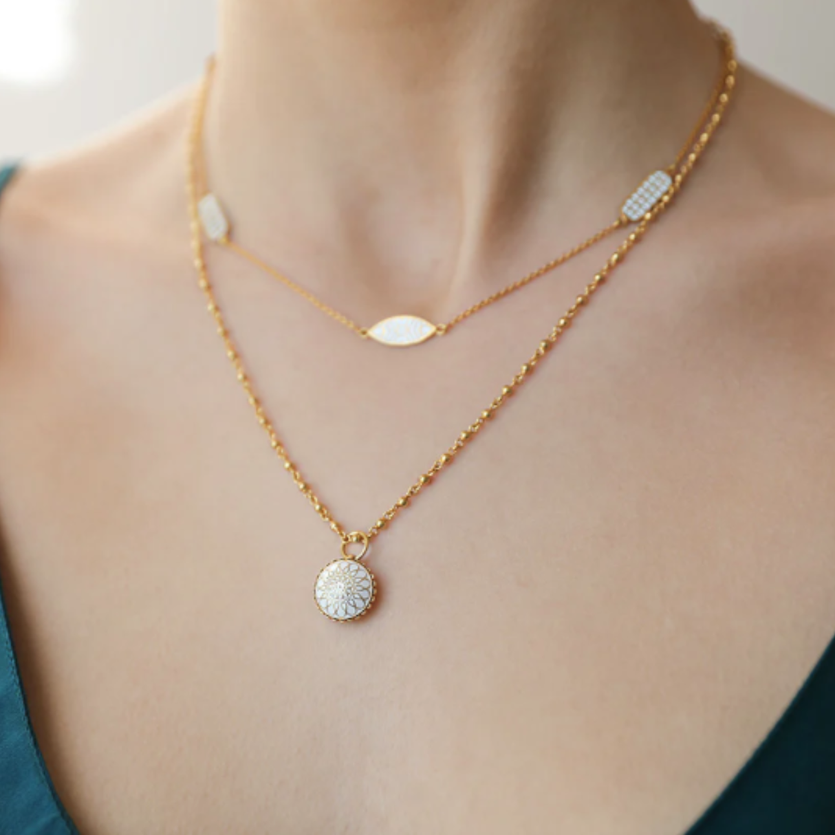 Van Gelder Jodha Bai Meenha collier