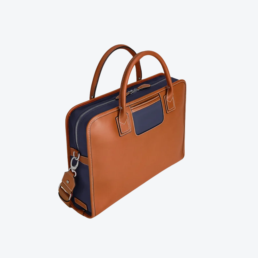 Travelteq The Messenger Cognac/Navy