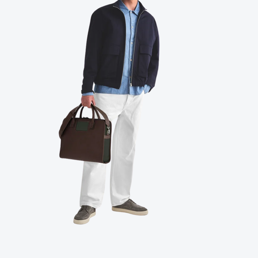 Travelteq The Messenger Espresso/Green