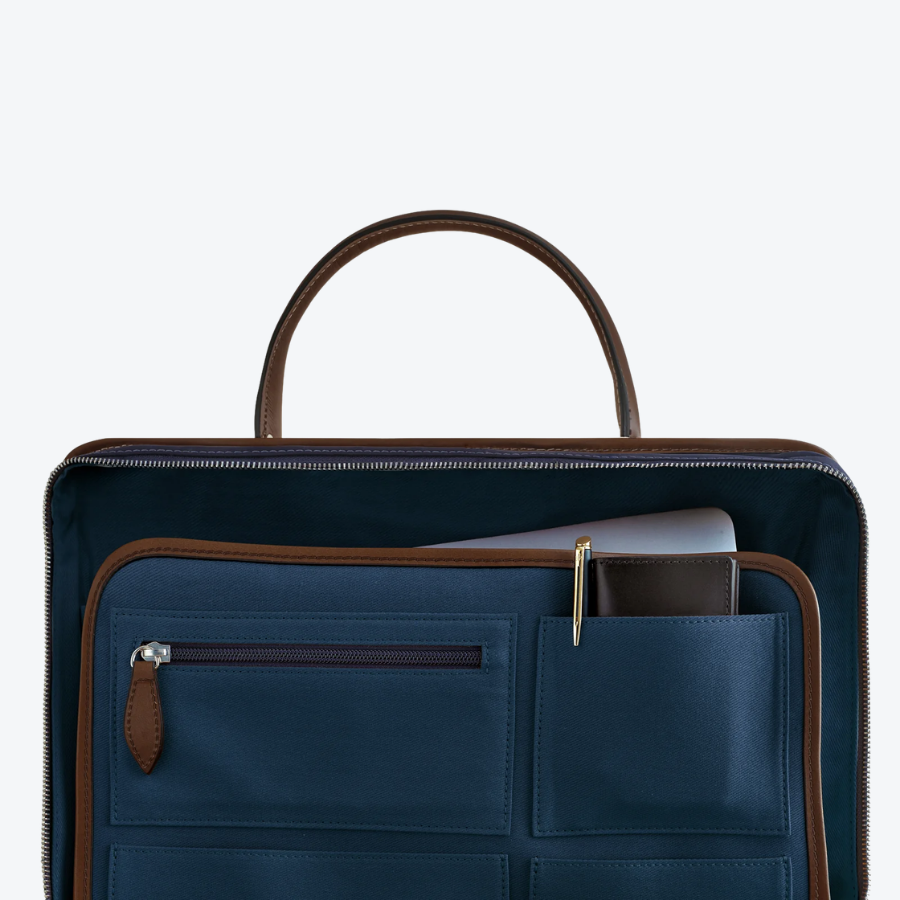 Travelteq The Messenger Espresso/Navy