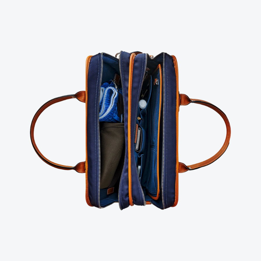 Travelteq The Overnight Cognac/Navy
