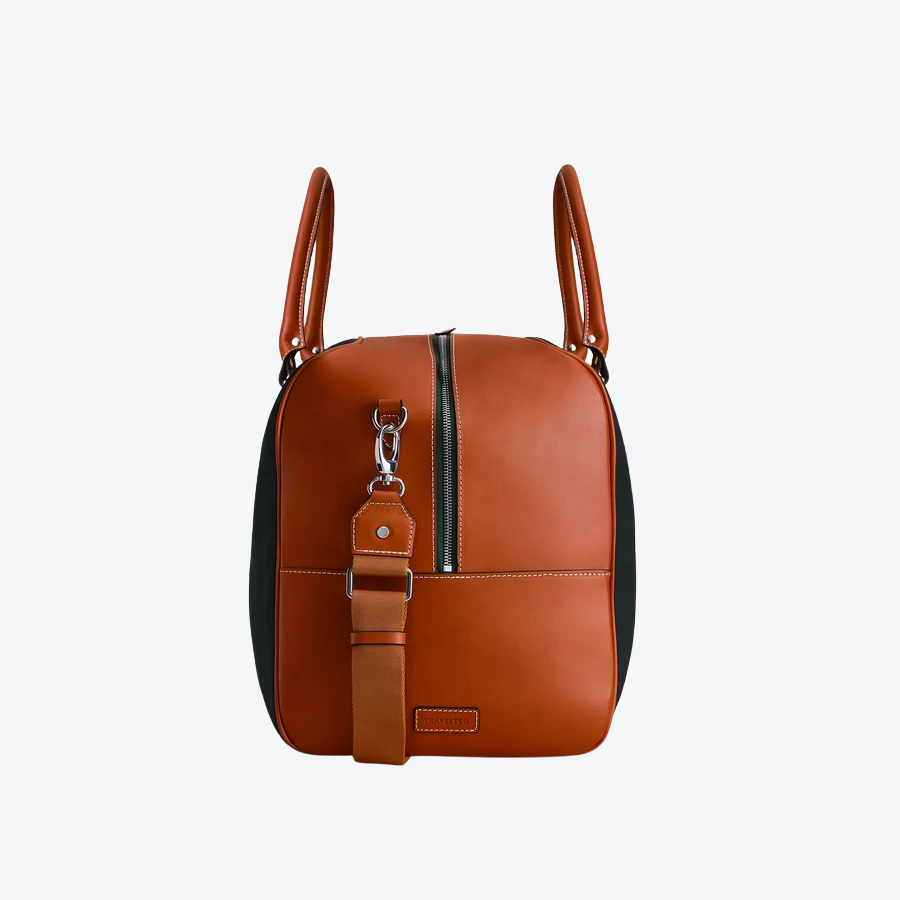 Travelteq The Weekender Green/Cognac