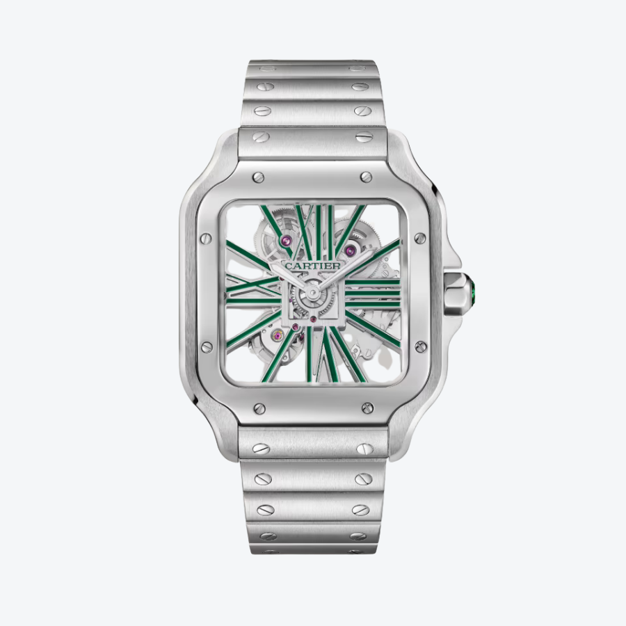 Santos de Cartier Skeleton Large