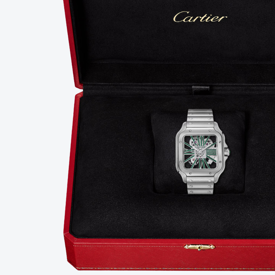 Santos de Cartier Skeleton Large