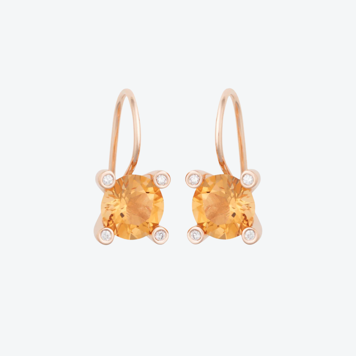 Bron Phlox oorbellen