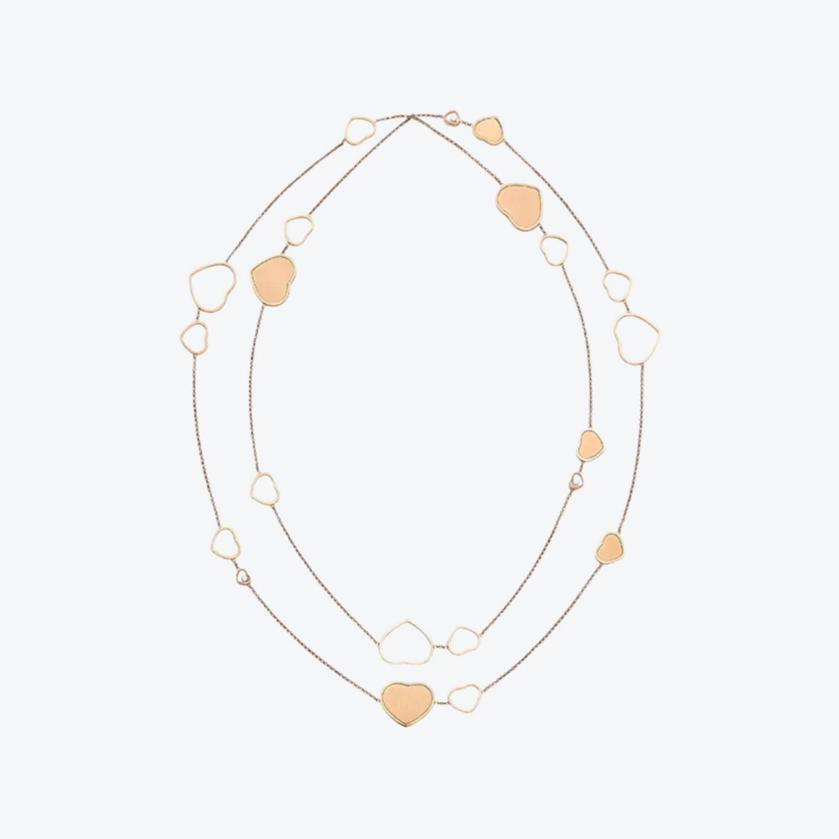 Chopard Happy Hearts Golden Hearts collier