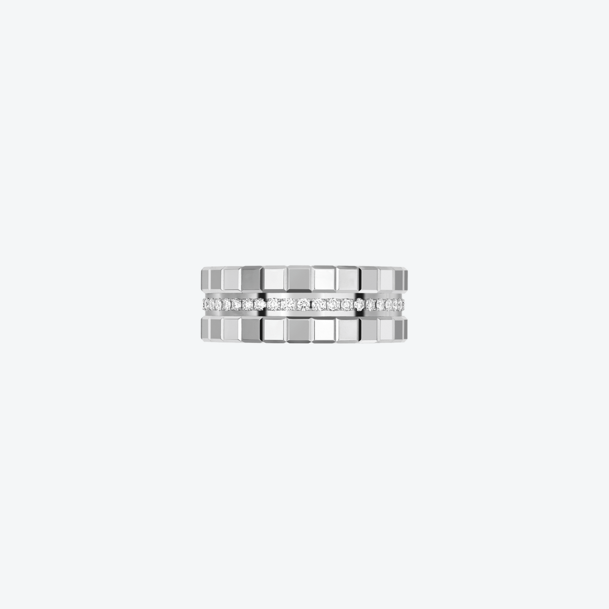 Chopard Ice Cube ring witgoud
