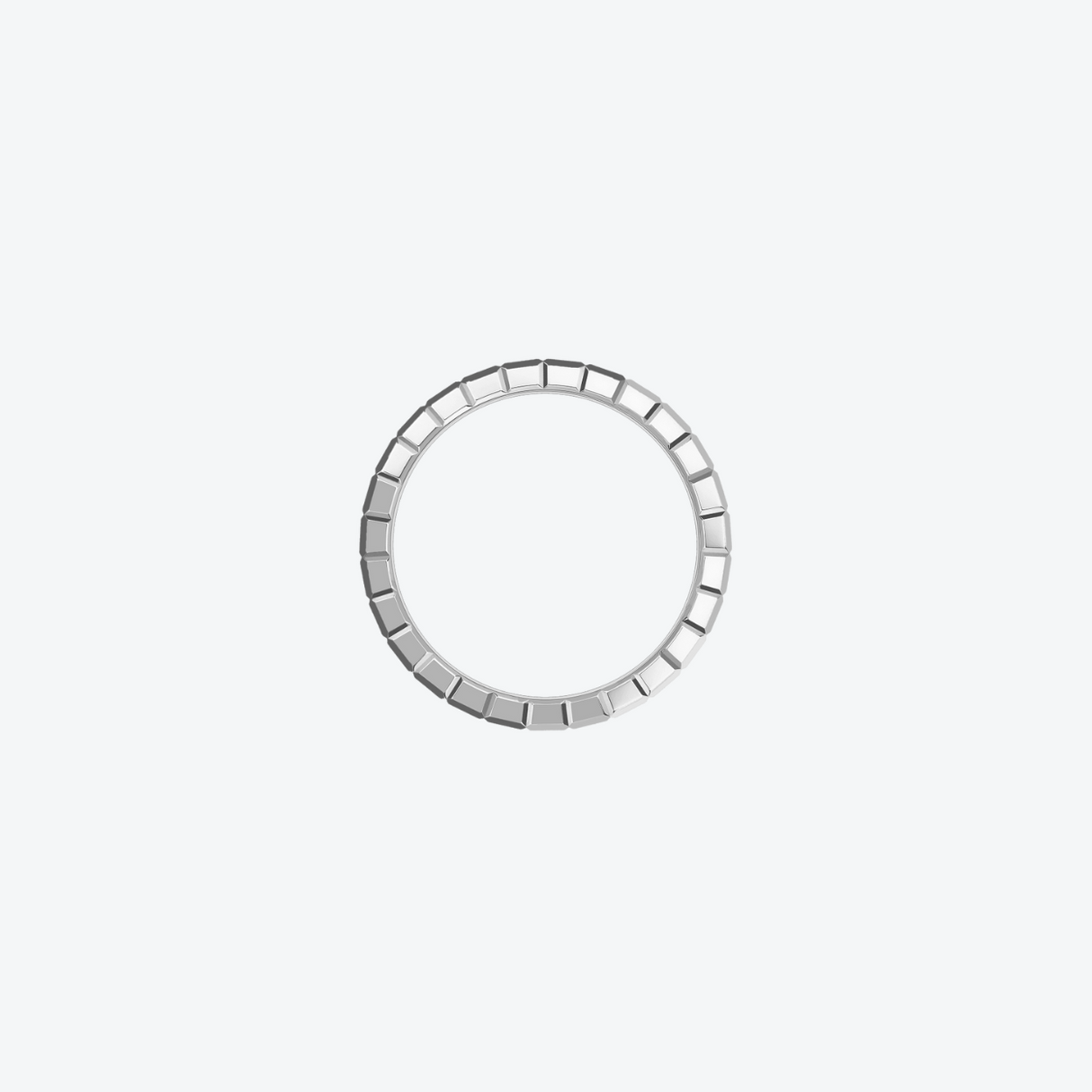 Chopard Ice Cube ring witgoud