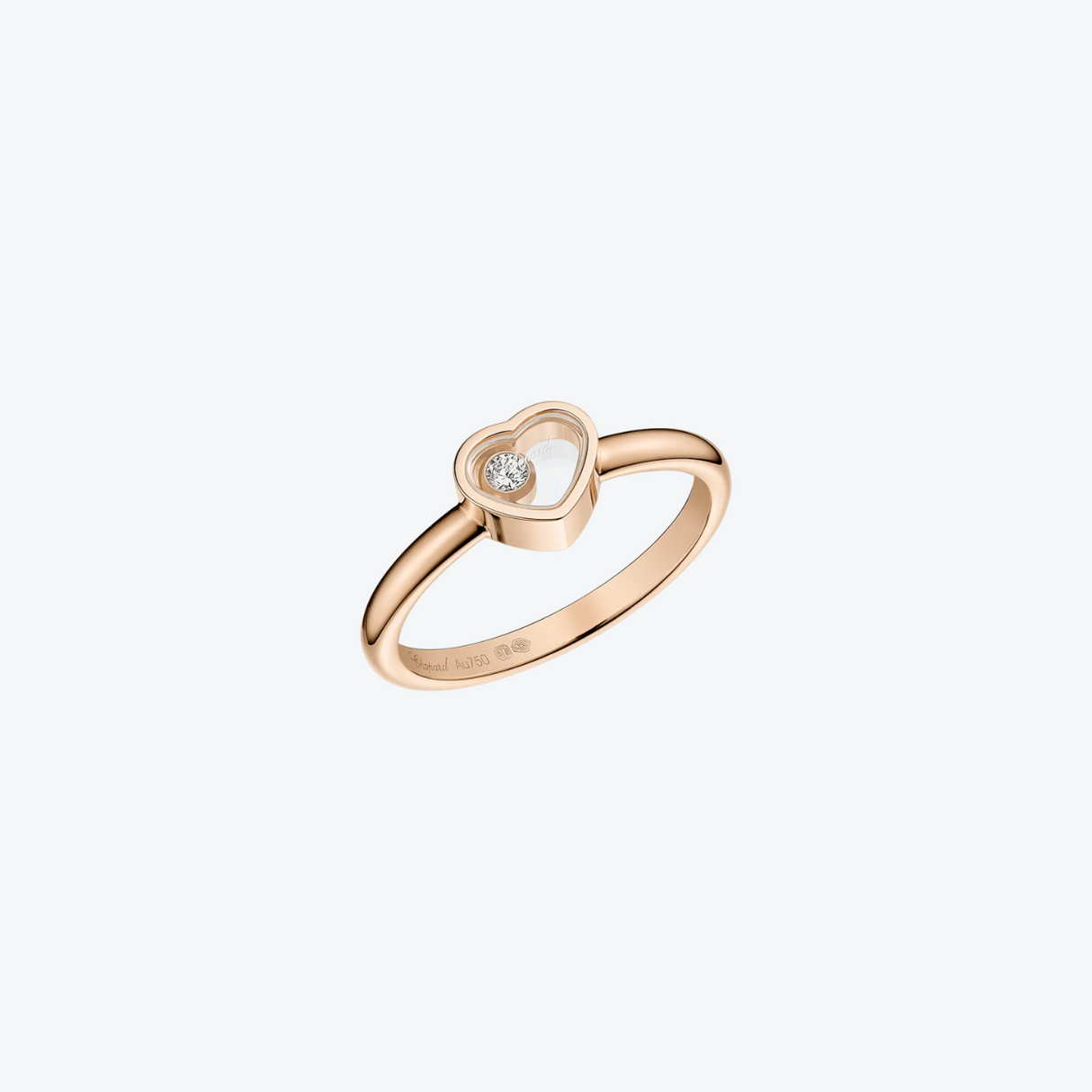 Chopard My Happy Hearts ring roségoud