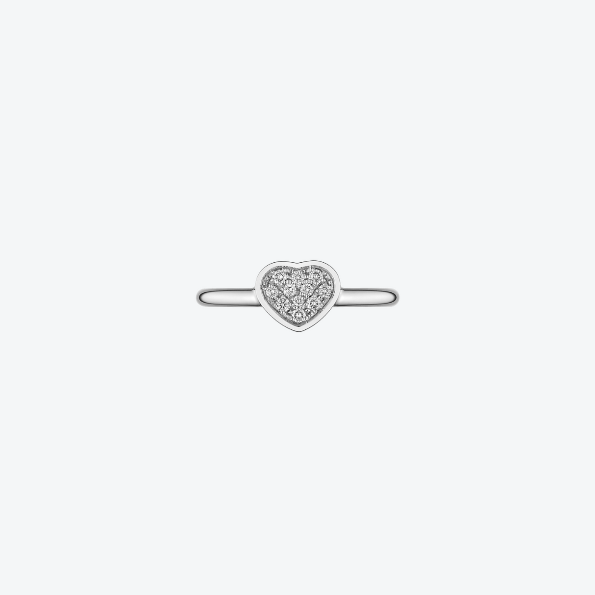Chopard My Happy Hearts ring witgoud