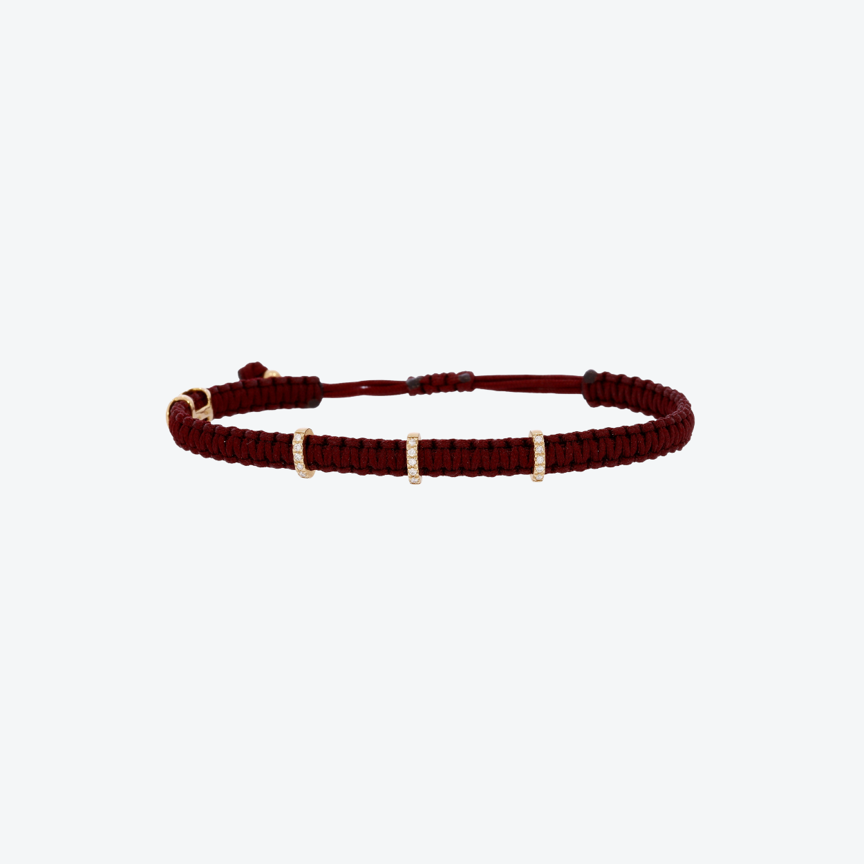 Concordia Jump armband 17 bordeaux rood