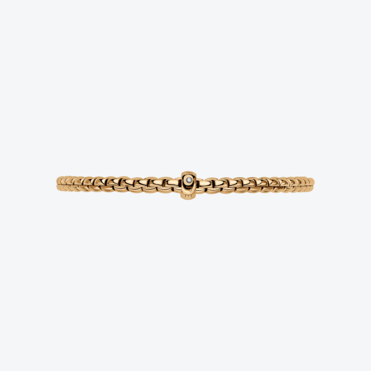 FOPE Eka Flex'it 18-karaats geelgouden armband met diamant