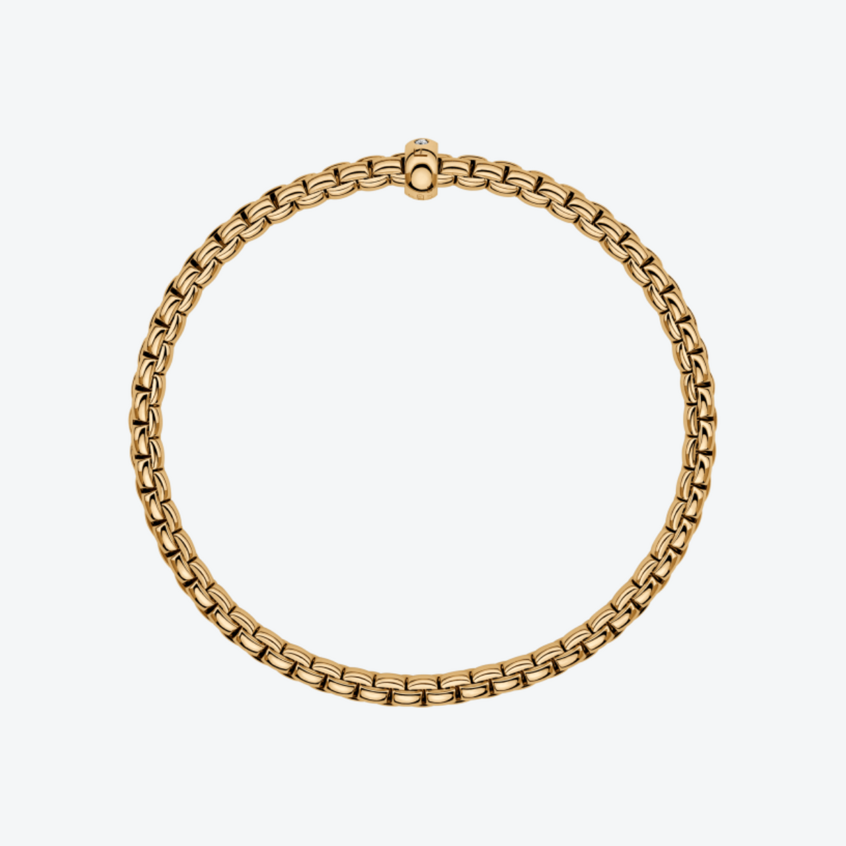 FOPE Eka Flex'it 18-karaats geelgouden armband met diamant