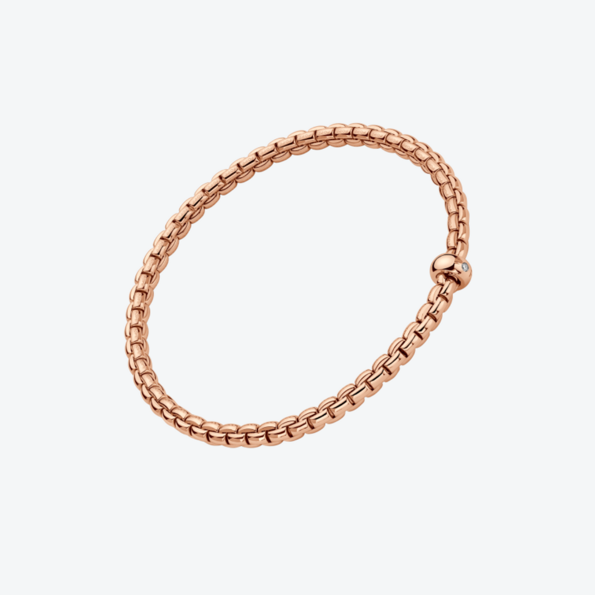 FOPE Eka Flex'it 18-karaats roségouden armband met diamant