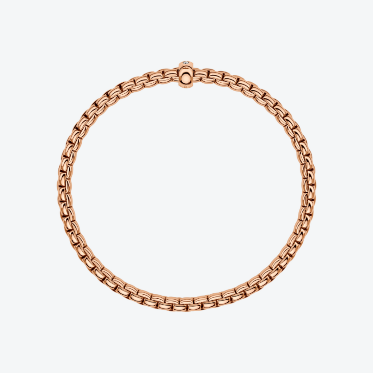 FOPE Eka Flex'it 18-karaats roségouden armband met diamant