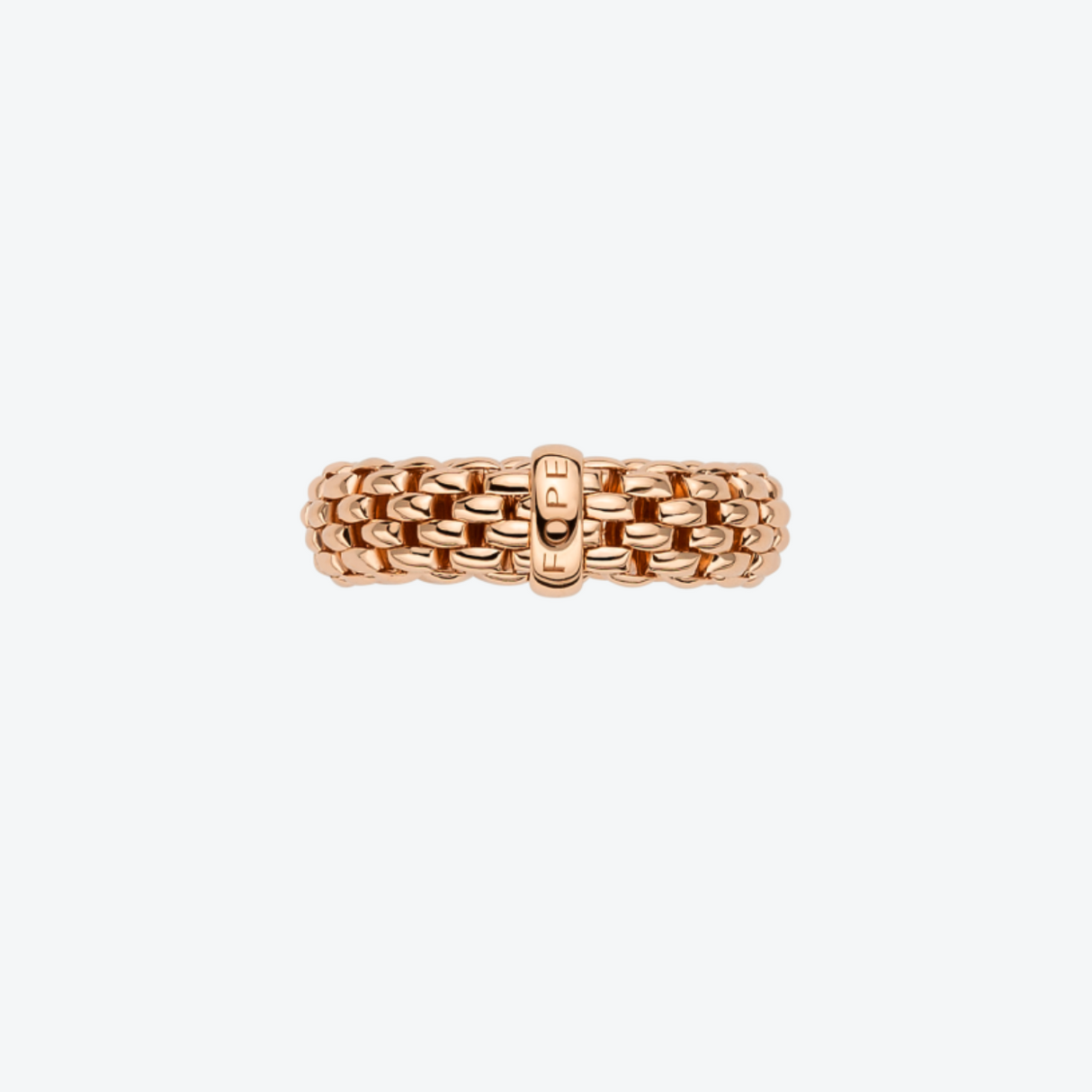 FOPE Essentials Flex'it ring 18-karaats roségoud