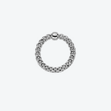 FOPE Essentials Flex'it Ring in 18-karaats Witgoud