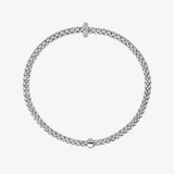 FOPE Prima Flex'it 18-karaats witgouden armband met diamanten