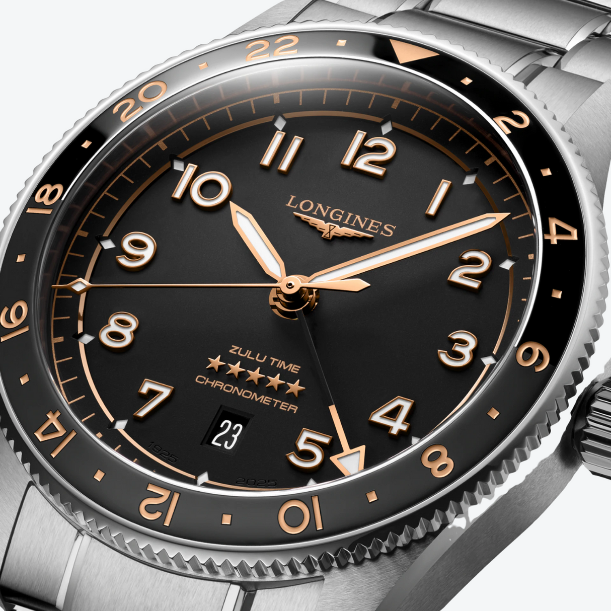 Longines Spirit Zulu Time 42 mm