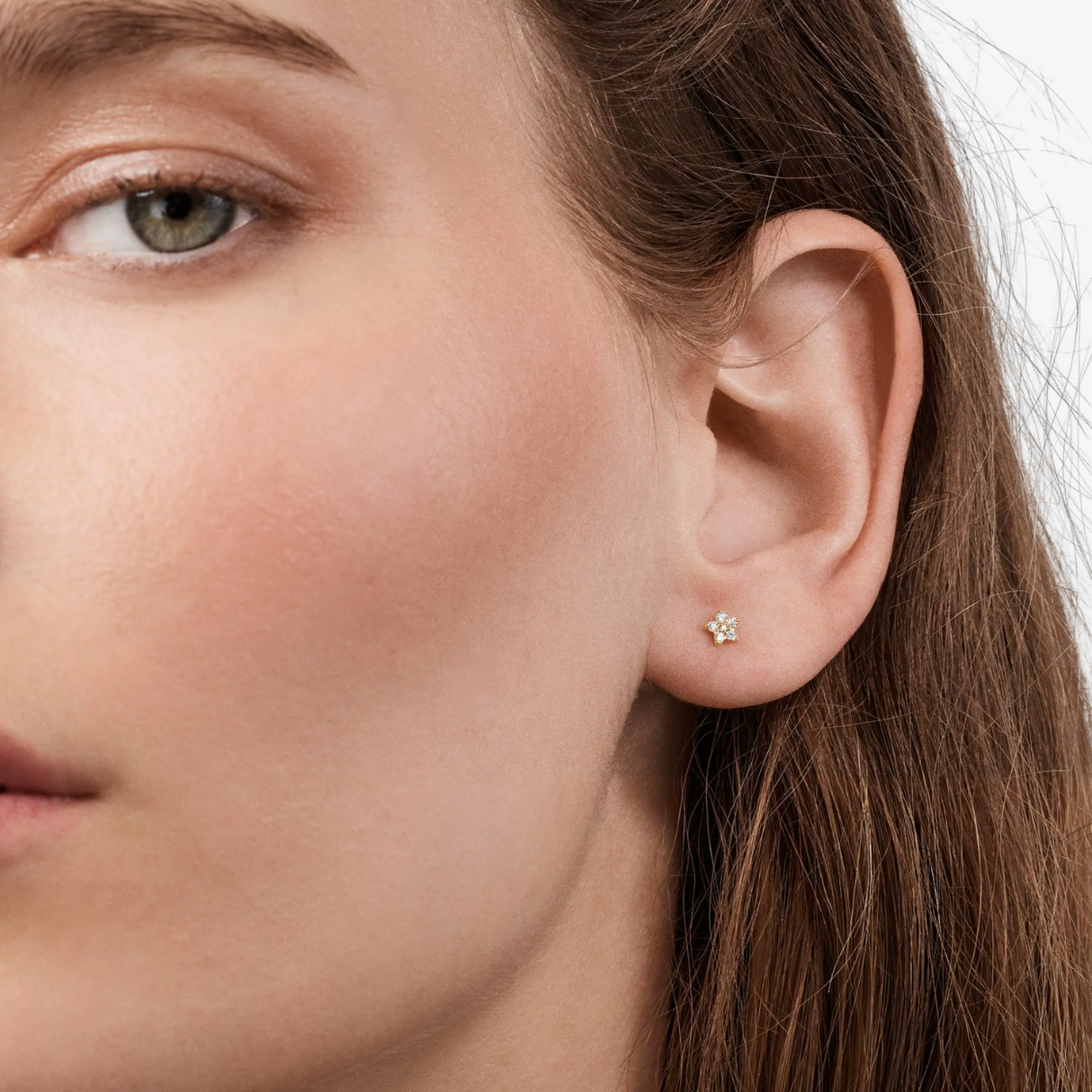 Ole Lynggaard Shooting Stars mini oorbellen