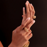 Van Gelder Jali Celestrial ring