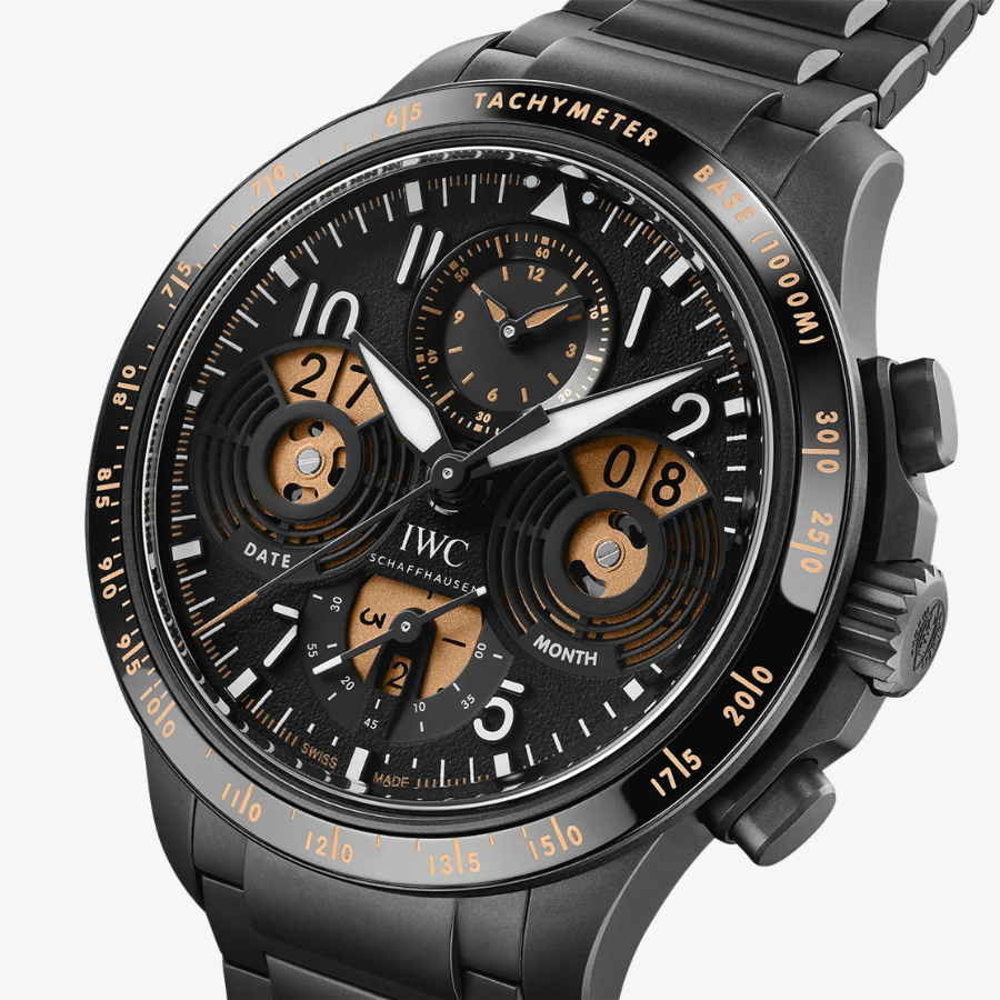 IWC Pilot’s Watch Performance Chronograph Perpetual Calendar Digital Date-Month 43mm