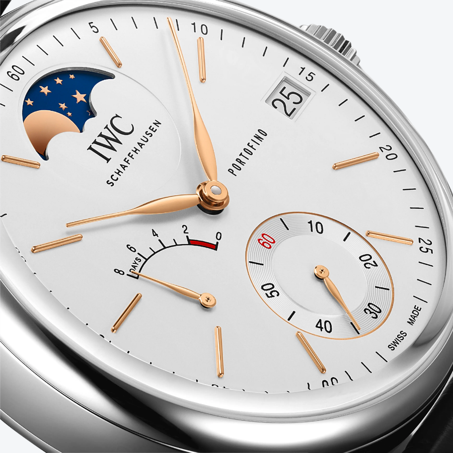 IWC Portofino Hand-Wound Moon Phase 45mm
