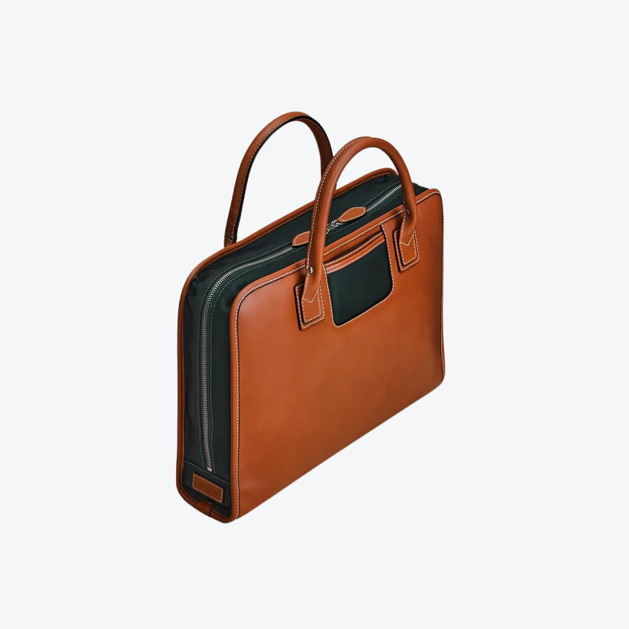 Travelteq The Briefcase Cognac/Green