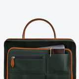 Travelteq The Briefcase Cognac/Green