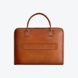 Travelteq The Briefcase Cognac/Light Blue