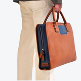 Travelteq The Briefcase Cognac/Navy