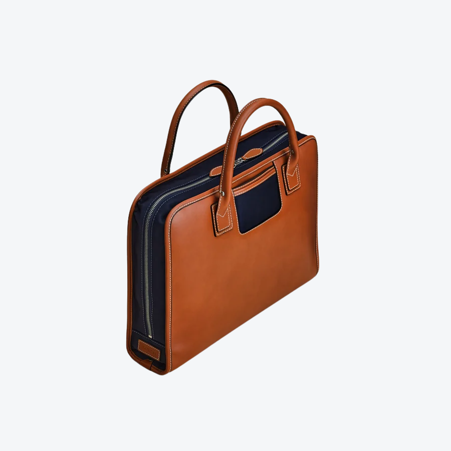 Travelteq The Briefcase Cognac/Navy