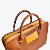 Travelteq The Briefcase Cognac/Orange