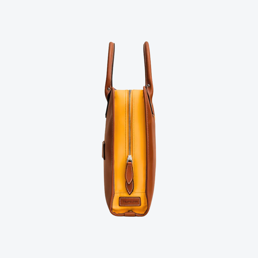 Travelteq The Briefcase Cognac/Orange