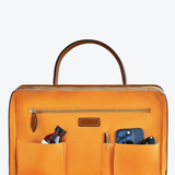 Travelteq The Briefcase Cognac/Orange