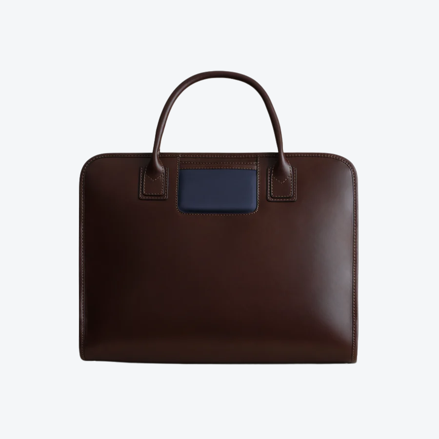 Travelteq The Briefcase Espresso/Navy