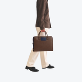 Travelteq The Briefcase Espresso/Navy