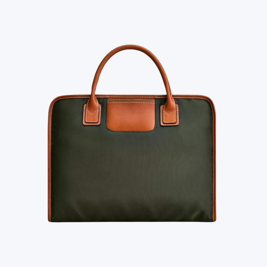 Travelteq The Inside Out Green/Cognac