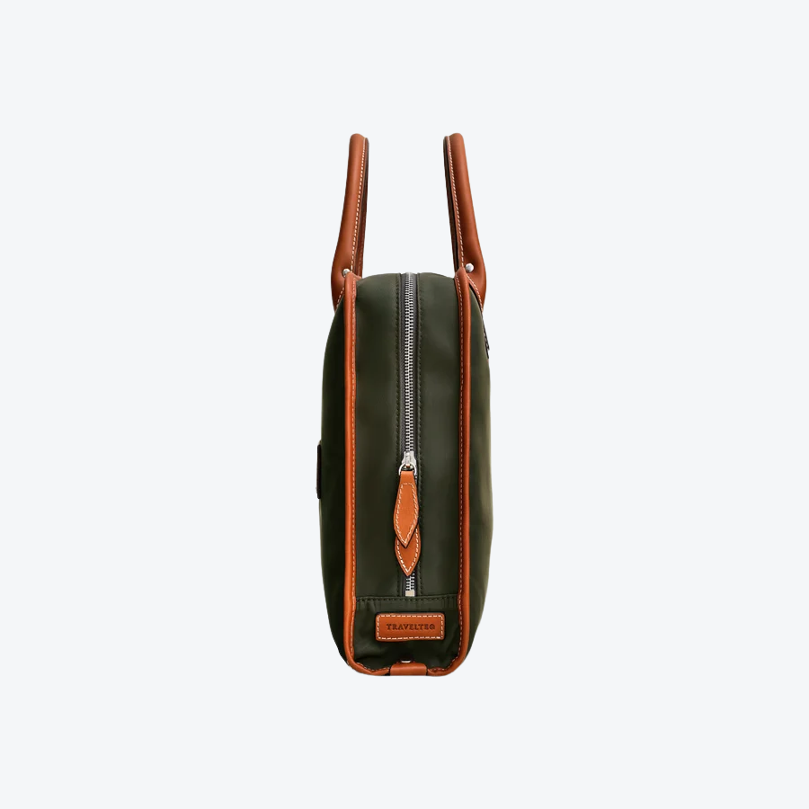 Travelteq The Inside Out Green/Cognac