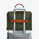 Travelteq The Inside Out Green/Cognac