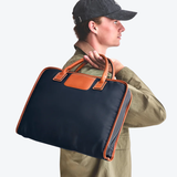 Travelteq The Inside Out Navy/Cognac