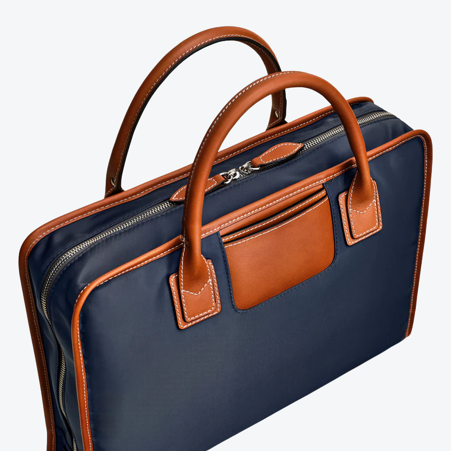 Travelteq The Inside Out Navy/Cognac