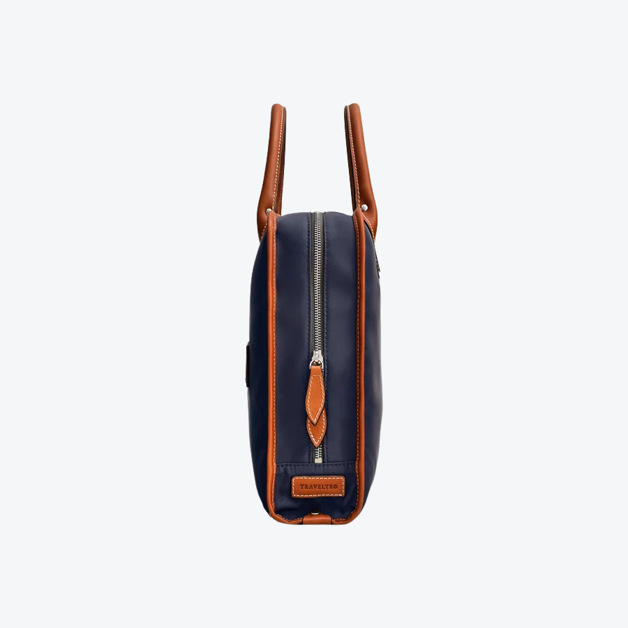 Travelteq The Inside Out Navy/Cognac