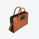 Travelteq The Messenger Cognac/Green